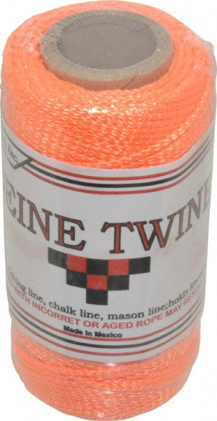 Value Collection 51565 Braided Twine Nylon, Orange
