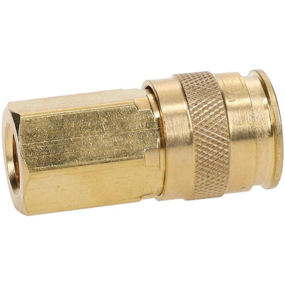 Value Collection 2348072511 Pneumatic Hose Coupling 1/4" Thread, 1/4" Body Dia, Universal Interchange