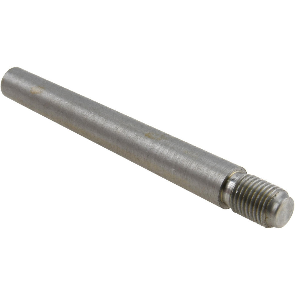 Value Collection MSC67704684X Size 7, 0.407" Large End Diam, Uncoated Steel 3/8-24 Threaded Taper Pin