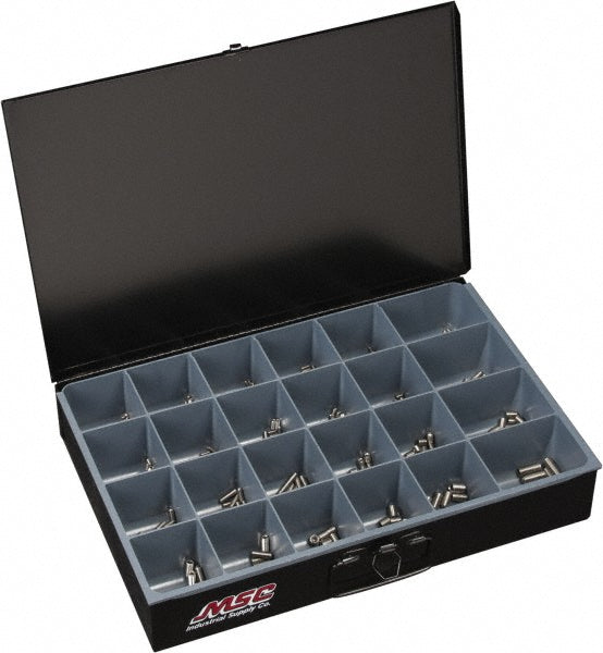 Value Collection 67761080 210 Piece, M4x5.00 to M10x25.00, Stainless Steel Set Screw Assortment