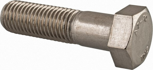 Value Collection HC1X16060-025BX Hex Head Cap Screw M16 x 2.00 x 60 mm, Grade 18-8 & Austenitic Grade A2 Stainless Steel