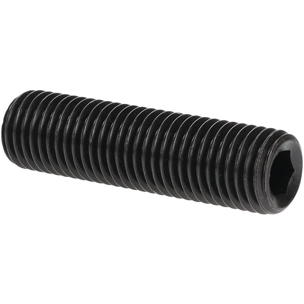 Value Collection 832705PR Set Screw M16x2, 60.00 mm Overall Length, Flat Point, Alloy Steel, Grade 14.9 (45H)