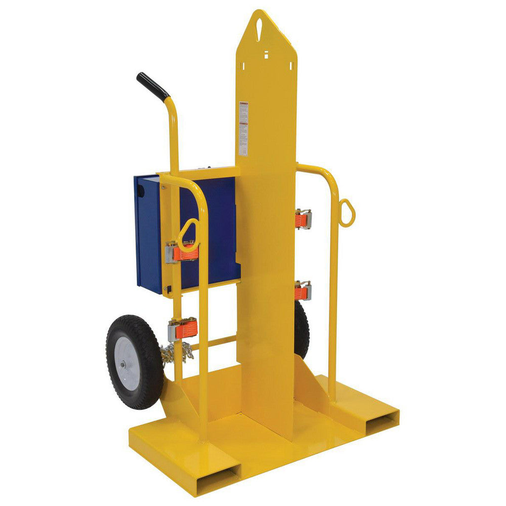 Vestil CYL-2-FF Hand Truck 500 lb Capacity, 40-1/4" Wide
