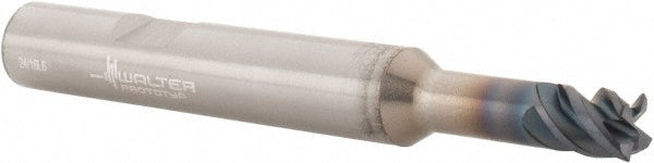 Walter-Prototyp 6579313 Square End Mill 0.2500" Dia, 0.25" LOC, 0.375" Shank Dia, 3" OAL, 4 Flutes, Solid Carbide