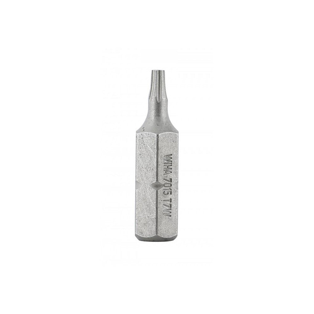 Wiha 71537 1/4" Drive T7 Torx Screwdriver Bit