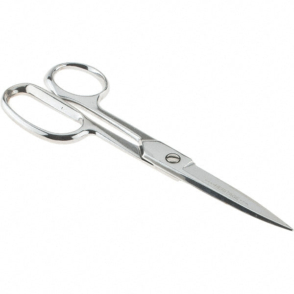 Heritage Cutlery 718L Electrician's Snips Scissors & Shears 9-1/8" OAL, 3" LOC, Chrome-Plated Blades