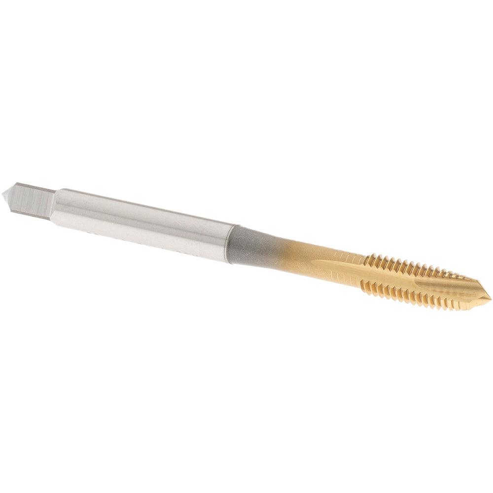 OSG 1111502205 Spiral Point Tap M5x0.8 Metric, 3 Flutes, Plug Chamfer, HSS-E-PM, TiN Coated
