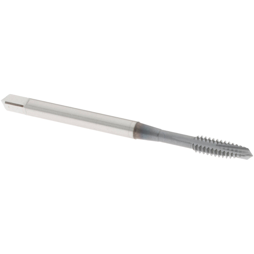OSG 1739808 Spiral Point Tap #6-32 UNC, 3 Flutes, Plug, 2B Class of Fit, Vanadium High Speed Steel, TiCN Coated
