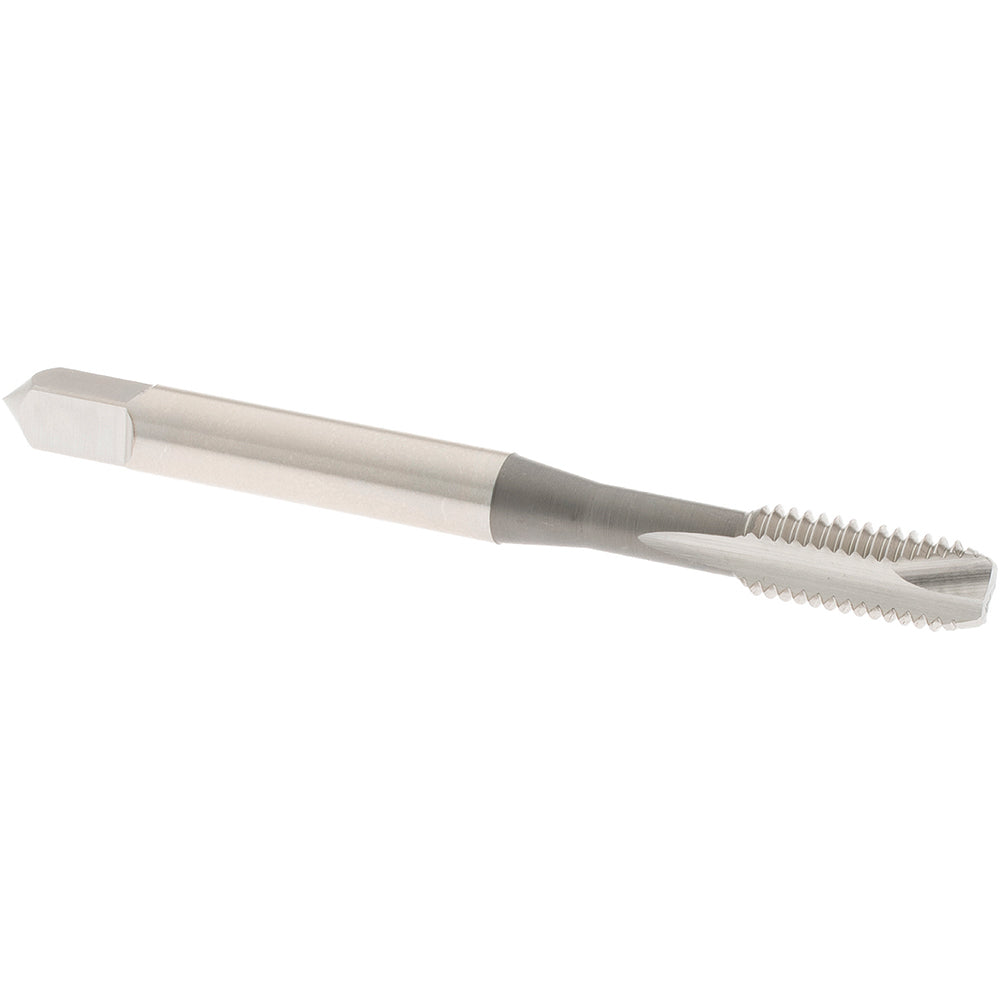 OSG 1214500 Spiral Point Tap #12-28 UNF, 2 Flutes, Bottoming Chamfer, 2B/3B Class of Fit, HSS, Bright/Uncoated Coated