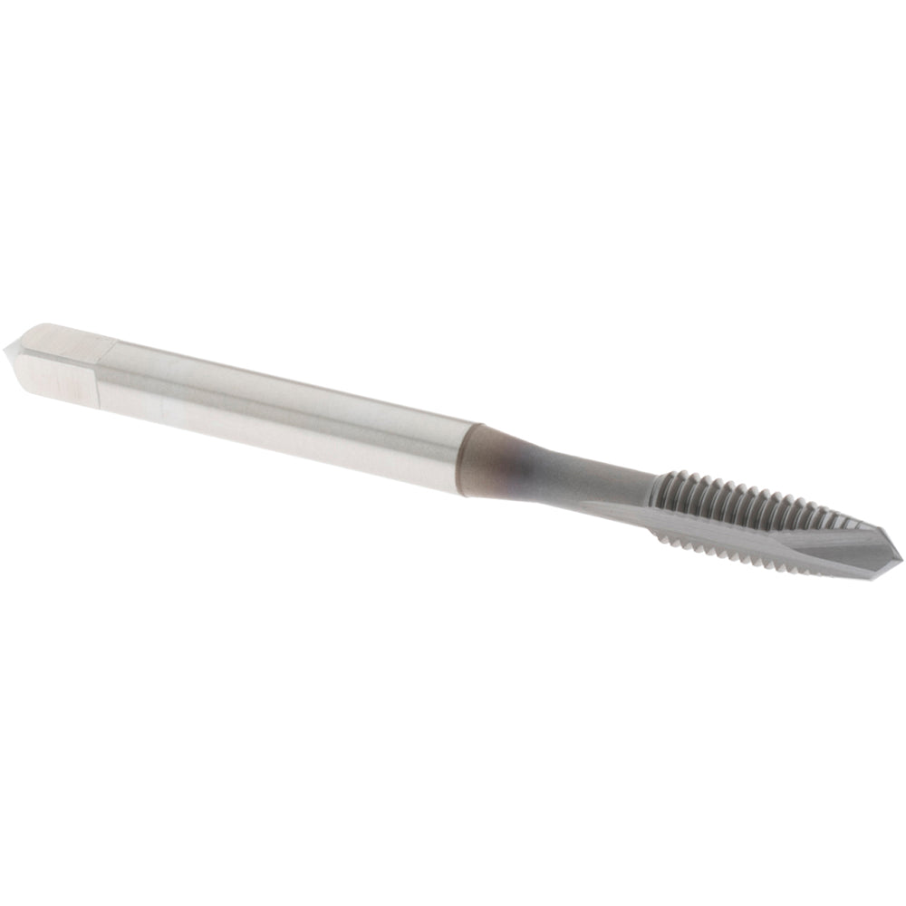 OSG 1208808 Spiral Point Tap #10-32 UNF, 2 Flutes, Plug Chamfer, 3B Class of Fit, HSS, TiCN Coated