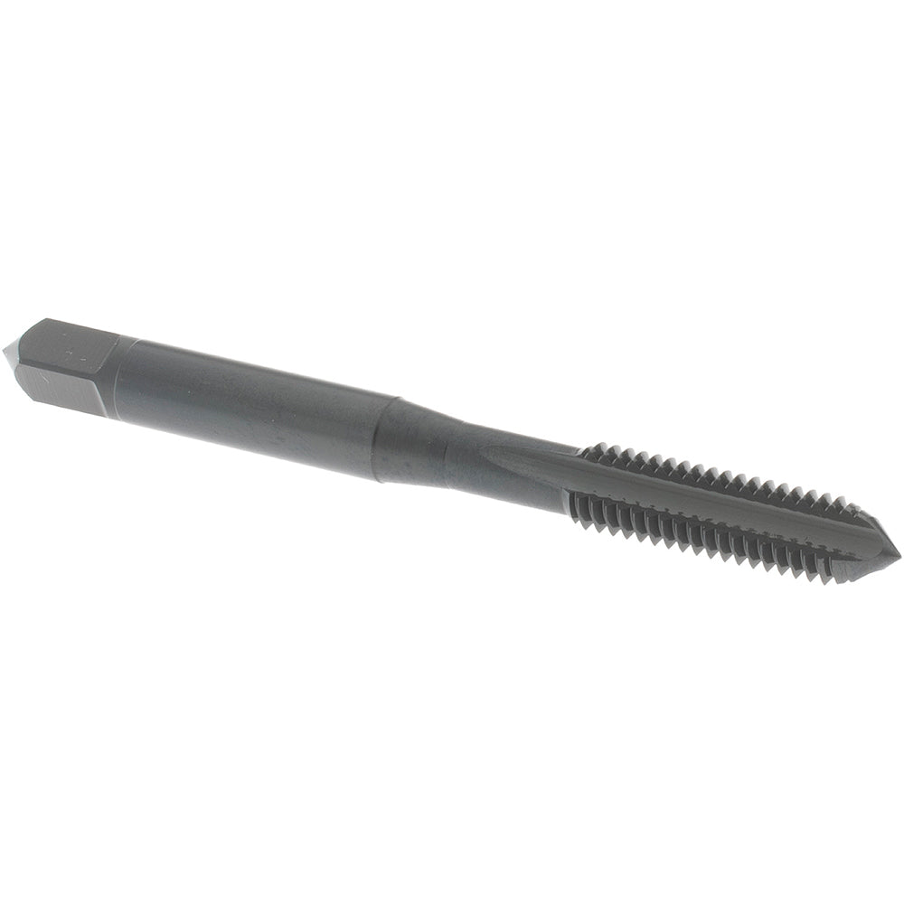OSG 22622 Straight Flute Tap M6x1 Metric Coarse, 3 Flute, Bottoming Chamfer, 2B Class of Fit, High-Speed Steel, Oxide Finish