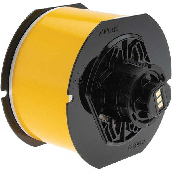 Brady 142034 Vinyl Label 2-1/4" Wide, 100' Foot Long, Yellow