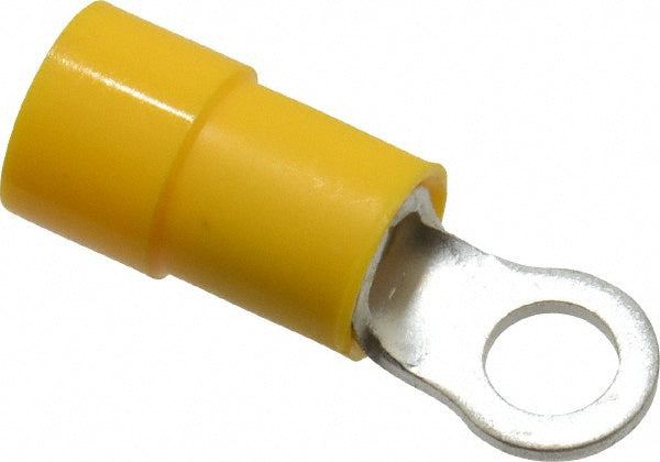 Thomas & Betts TV10-8R-XV Circular Ring Terminal Partially Insulated, 12 to 10 AWG, Crimp Connection