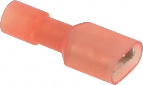 Thomas & Betts TNF18-250FD-XV Wire Disconnect Female, Red, Nylon, 22-16 AWG, 1/4" Tab Width