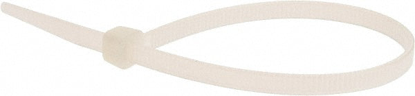 Pro-Source TSL-200-S-YT-PRO Cable Tie Duty 8" Long, Natural, Nylon, Standard
