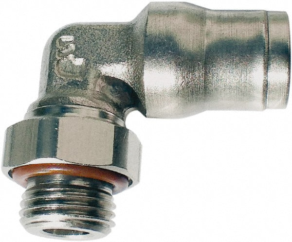 Legris 3699 12 13 Push-To-Connect Tube to Male & Tube to Male BSPP Tube Fitting Male Elbow, 1/4" Thread