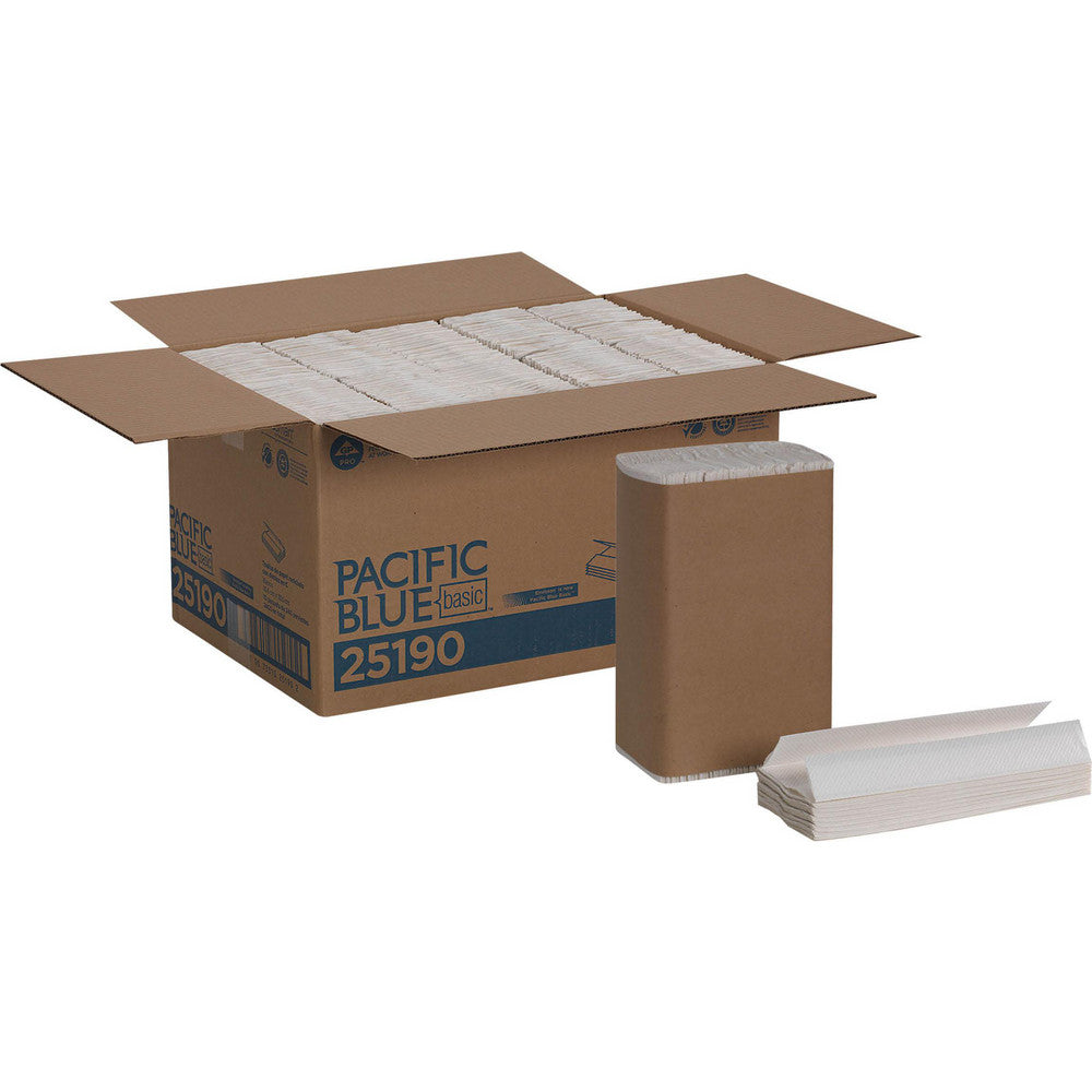 Georgia Pacific 25190 Pacific Blue Basic C-Fold Recycled Paper Towel