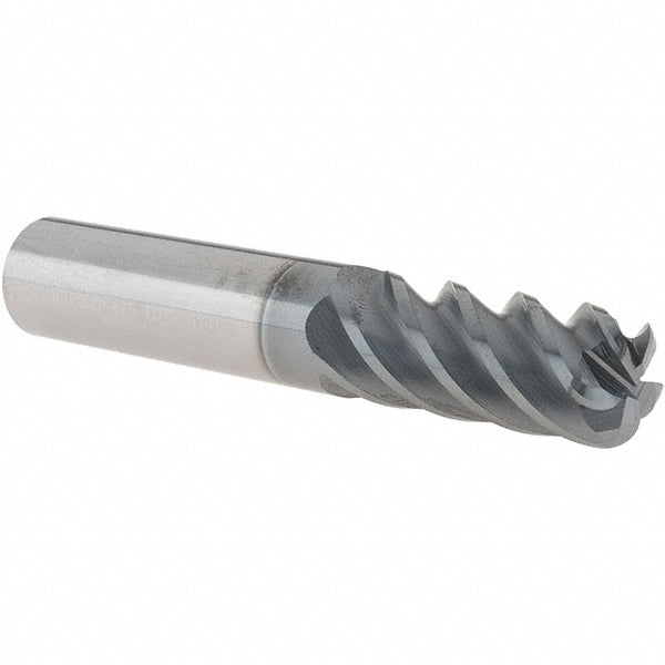Supermill 5251949 Corner Radius End Mill 1/2" Dia, 1-1/4" LOC, 1/8" Radius, 5 Flutes, Solid Carbide