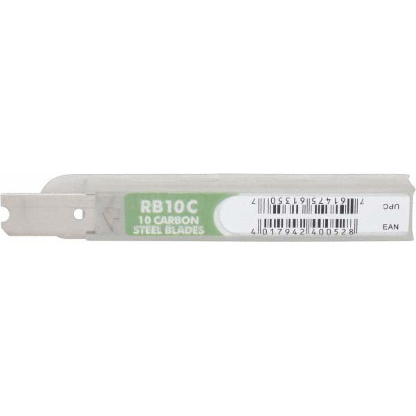 Unger RB10C Pack of 10 Carbon Steel 2-Edge Scraper Replacement Blades
