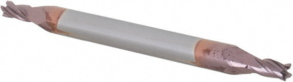 Kyocera SGS Precision Tools 39607 Square End Mill 5/64" Dia, 1/8" LOC, 4 Flute, Solid Carbide