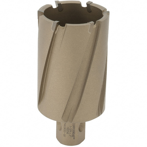 Hougen 18256 Annular Cutter 1-3/4" Dia, 2" Depth of Cut, Carbide Tipped