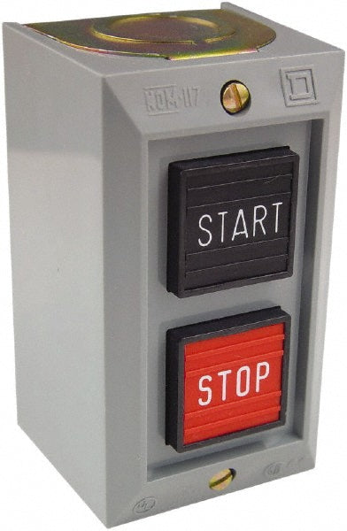 Schneider Electric 9001BG201 Push-Button Control Station Momentary, NO/NC, Start & Stop