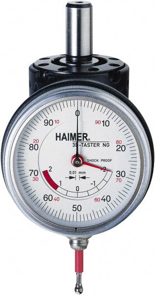 Haimer Usa 80.360.00NG 12mm Straight Shank, 4mm Point Diam, Dial Positioning Indicator