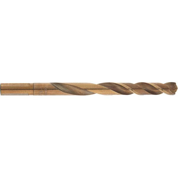 Milwaukee Tool 48-89-2310 Mechanics Drill Bit 13/64" Dia, 135 ° Point, Cobalt, Weldon Shank, Split Point