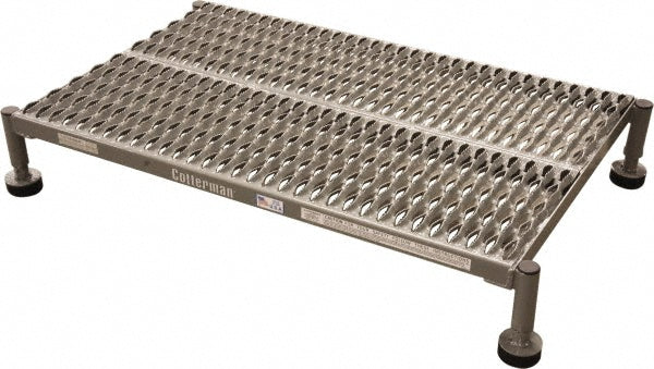 Cotterman C0550227-21 1-Step Steel Platform 800 lb Capacity, 48" Wide, 24" Deep