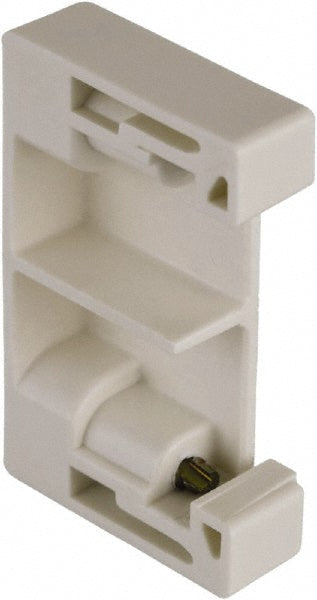 Square D 9080MHA10 43.43mm High x 8mm Long, Terminal Block Screw On End Clamp