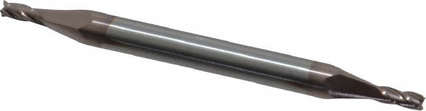 Kyocera SGS Precision Tools 39605 Square End Mill 1/16" Dia, 1/8" LOC, 4 Flute, Solid Carbide