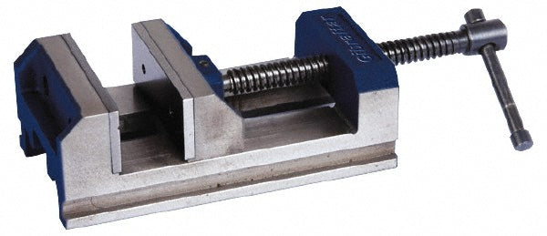 Gibraltar 428-74072 6" Jaw Opening Capacity x 2" Throat Depth, Horizontal Drill Press Vise