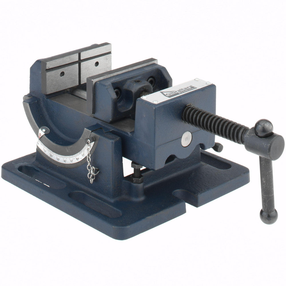 Gibraltar 428-72042 Machine Vise 3" Jaw Width, 3" Jaw Opening, Angle, Stationary Base