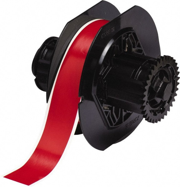 Brady 142025 Vinyl Tape 1-1/8" x 100', Red