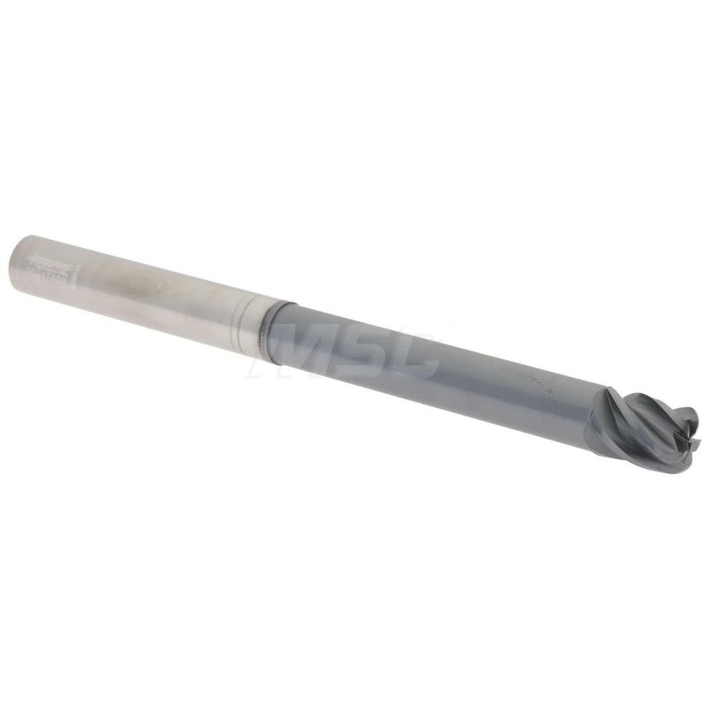 Accupro 95168537 Corner Radius End Mill 1/2" Dia, 5/8" LOC, 0.1250" Radius, 5 Flute, Solid Carbide