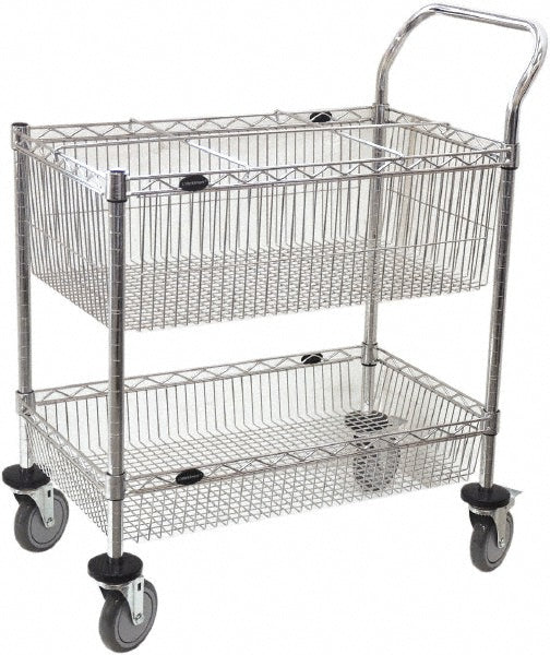 Value Collection UT1830-10 Mail Utility Cart Steel