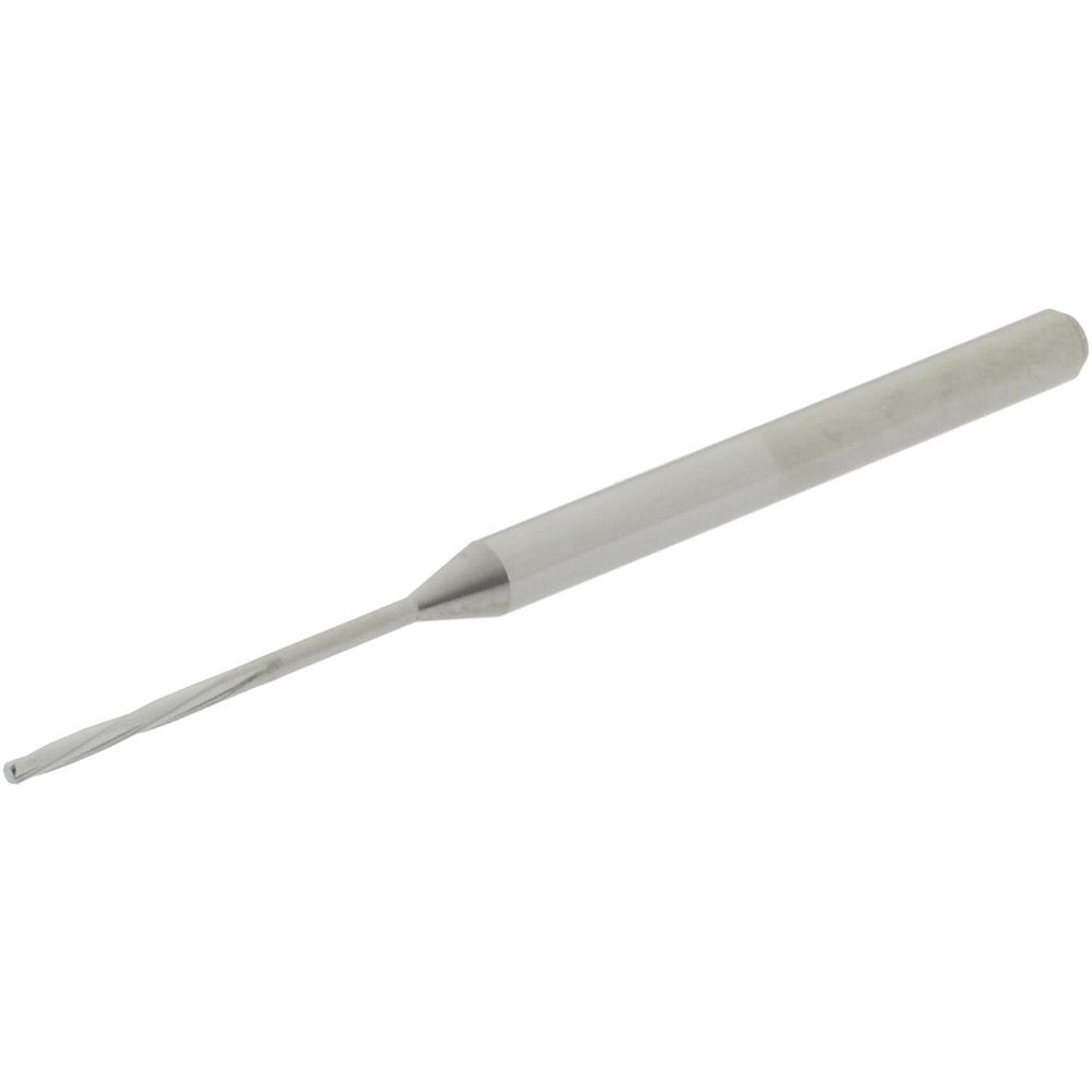 Hertel MR34-0401.281 Chucking Reamer #60, 50 mm OAL, 7 mm Flute Length, Spiral Flute, Straight-Cylindrical Shank, Solid Carbide