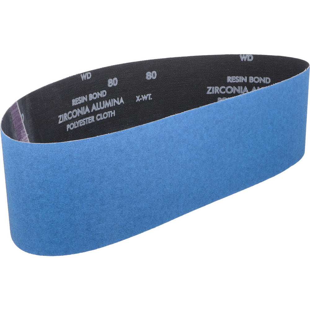 Norton 78072728825 Abrasive Belt 4" Wide, 36" Long, 80 Grit, Zirconia Alumina