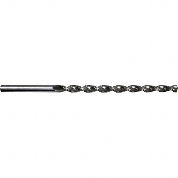 Guhring 9005240031700 Extra Length Drill Bit 0.125" Dia, 130 °, High Speed Steel