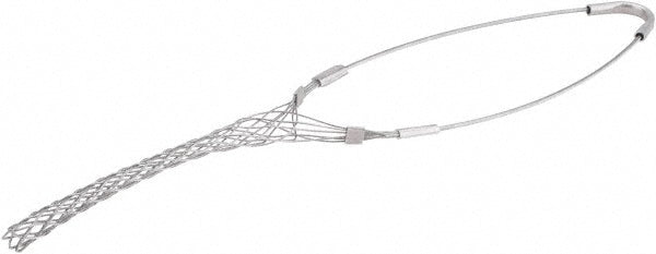 Woodhead Electrical 36567 0.53 to 0.73 Inch Cable Diameter, Galvanized Steel, Single Loop Support Grip