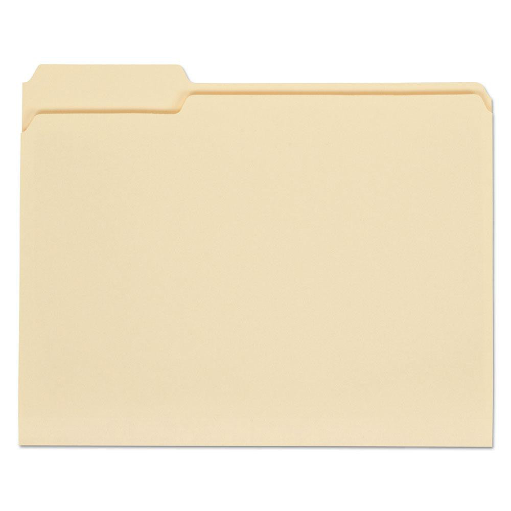 Universal UNV12113 Heavy Weight Manila File Folder Letter, Manila, 100/Pack