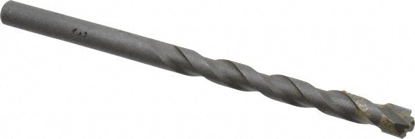 Relton GRT-3-3 3/16" Diam, Straight Shank, Carbide-Tipped Rotary & Hammer Drill Bit