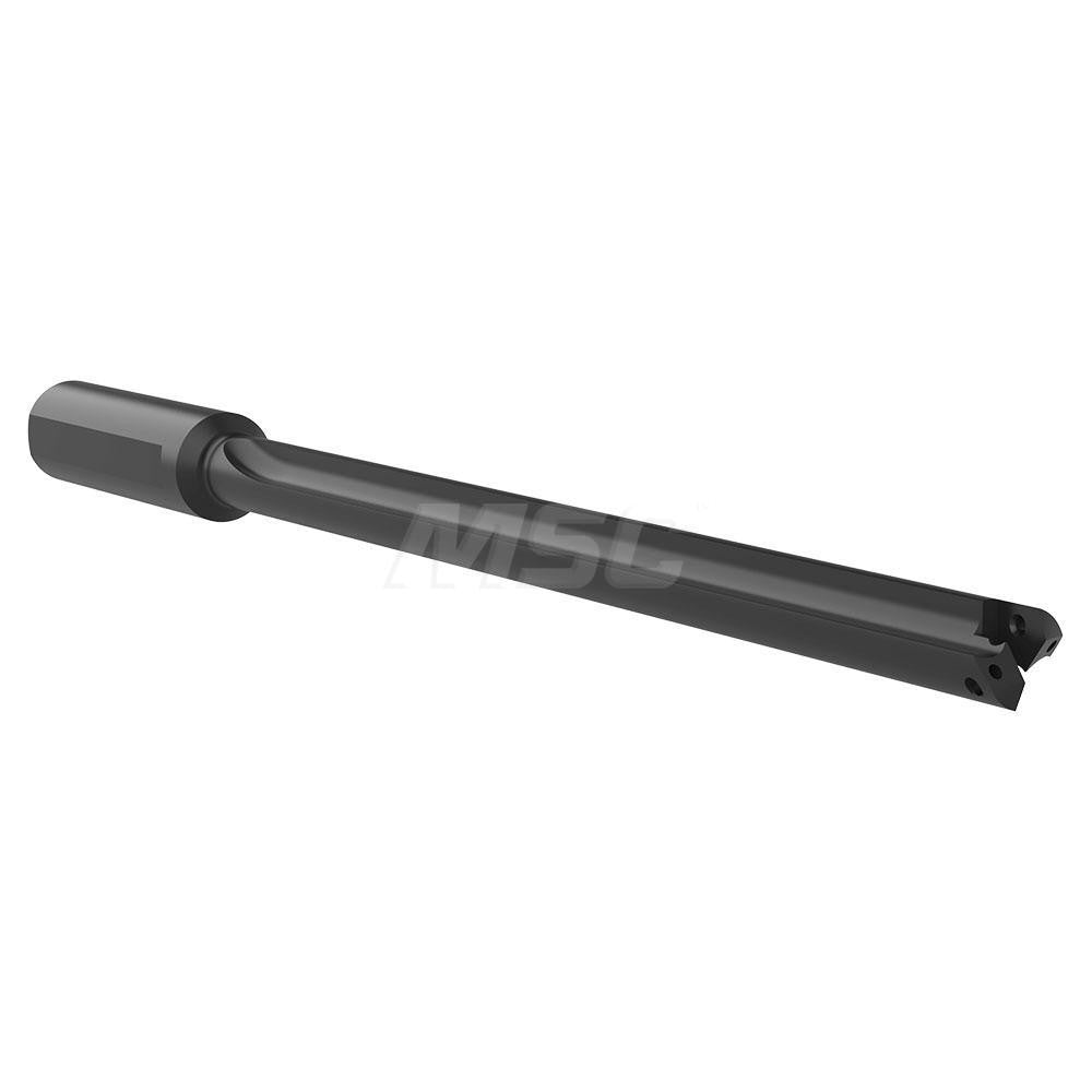 Allied Machine and Engineering 26000S-075L Indexable Spade Drill 33/64 to 11/16" Dia, 7" Max Depth, Straight Flute