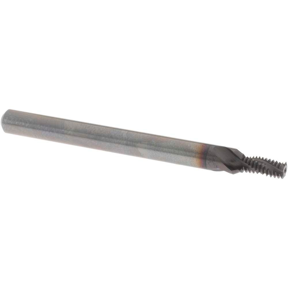 OSG 4100000911 Helical Flute Thread Mill 1/4-28, Internal, 3 Flute, 1/4" Shank Dia, Solid Carbide