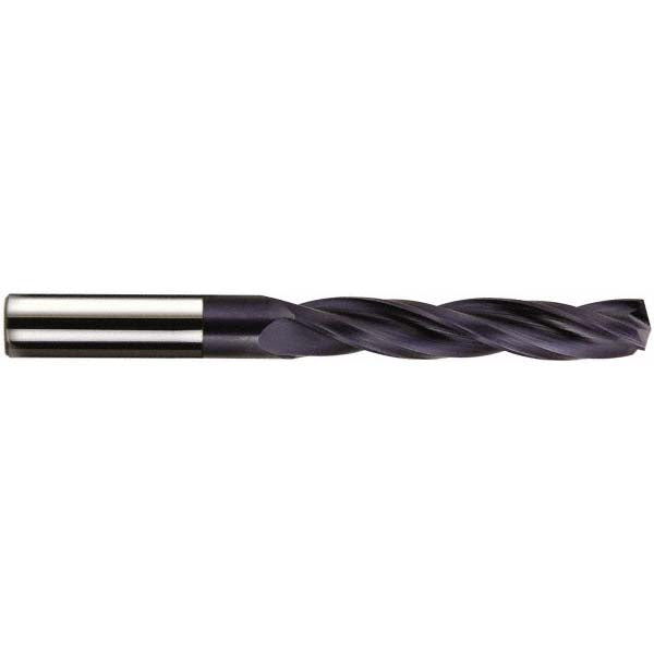 Accupro 50427 Jobber Length Drill Bit 10.50 mm (0.4100) Dia, 150 deg, Solid Carbide