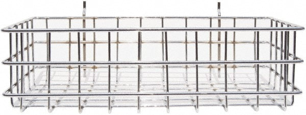 Marlin Steel Wire Products 00-923-12 Peg Board/Slatwall Basket Rectangular, Steel