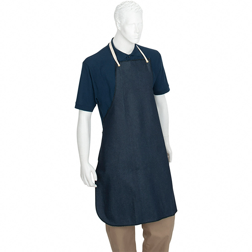 Value Collection 4029 Disposable Bib Apron Blue