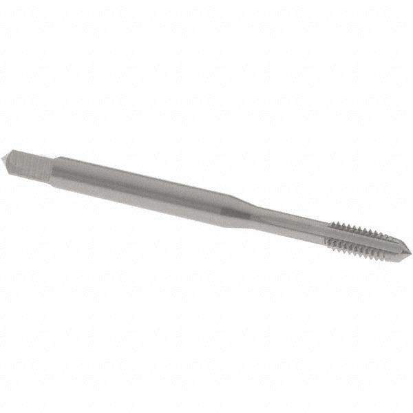OSG 1006100300 Straight Flute Tap M4x0.70 Metric Coarse, 4 Flutes, Plug, 6H Class of Fit, Solid Carbide, Bright/Uncoated