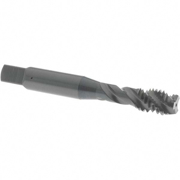 OSG 1761801 Spiral Flute Tap 3/8-16 UNC, 3 Flutes, Modified Bottoming, 2B Class of Fit, Vanadium High Speed Steel, Oxide Coated