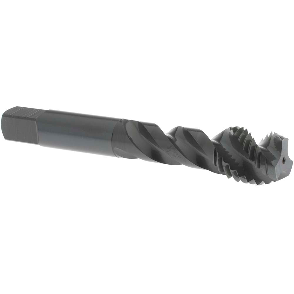 OSG 1746201 Spiral Flute Tap M16x2.00 Metric Coarse, 3 Flutes, Modified Bottoming, 6H Class of Fit, Vanadium High Speed Steel, Oxide Coated